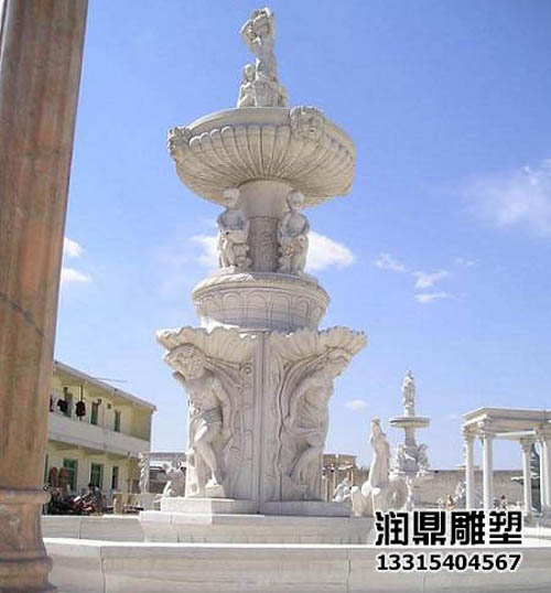 欧式人物雕塑喷泉(图1)